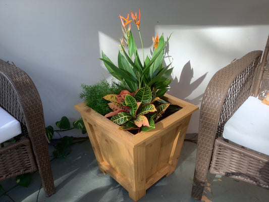 Western Red Cedar Planter